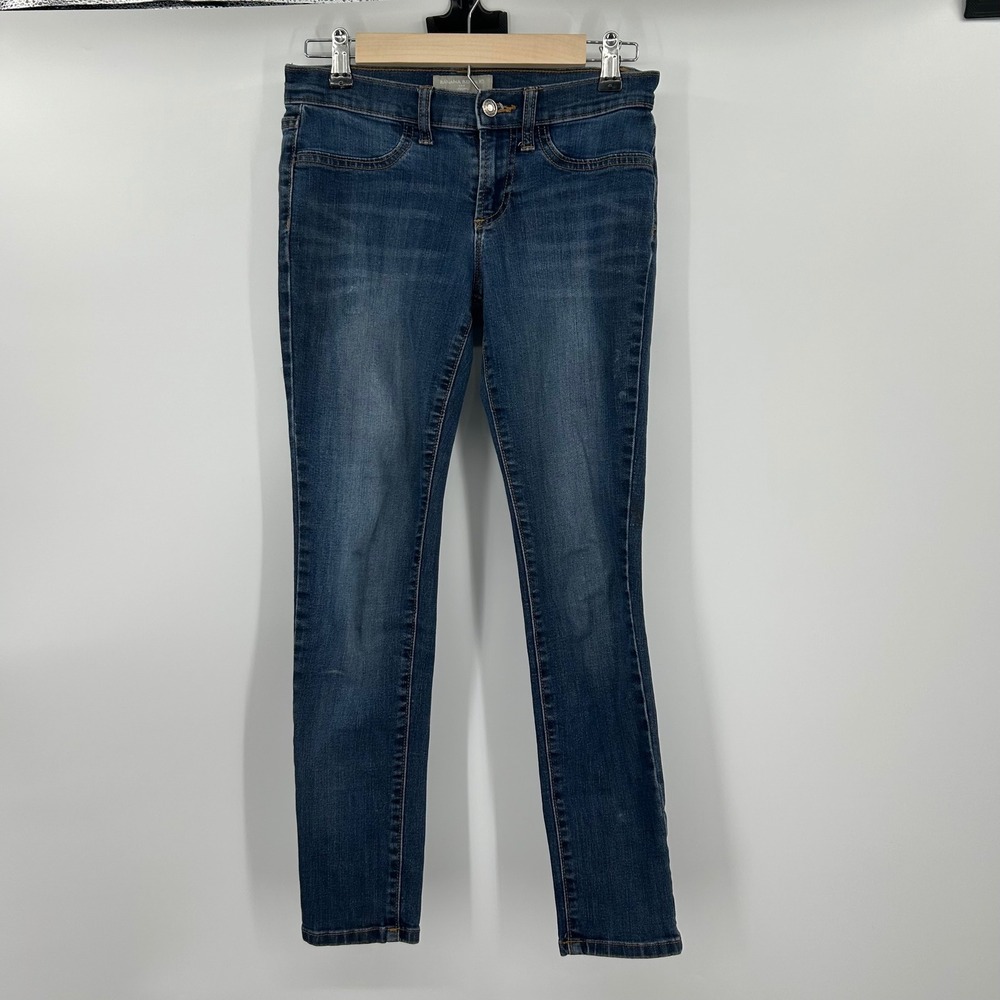 Banana Republic Legging Fit Skinny Jeans Womens‎ 26 2P Petite Medium Wash Blue